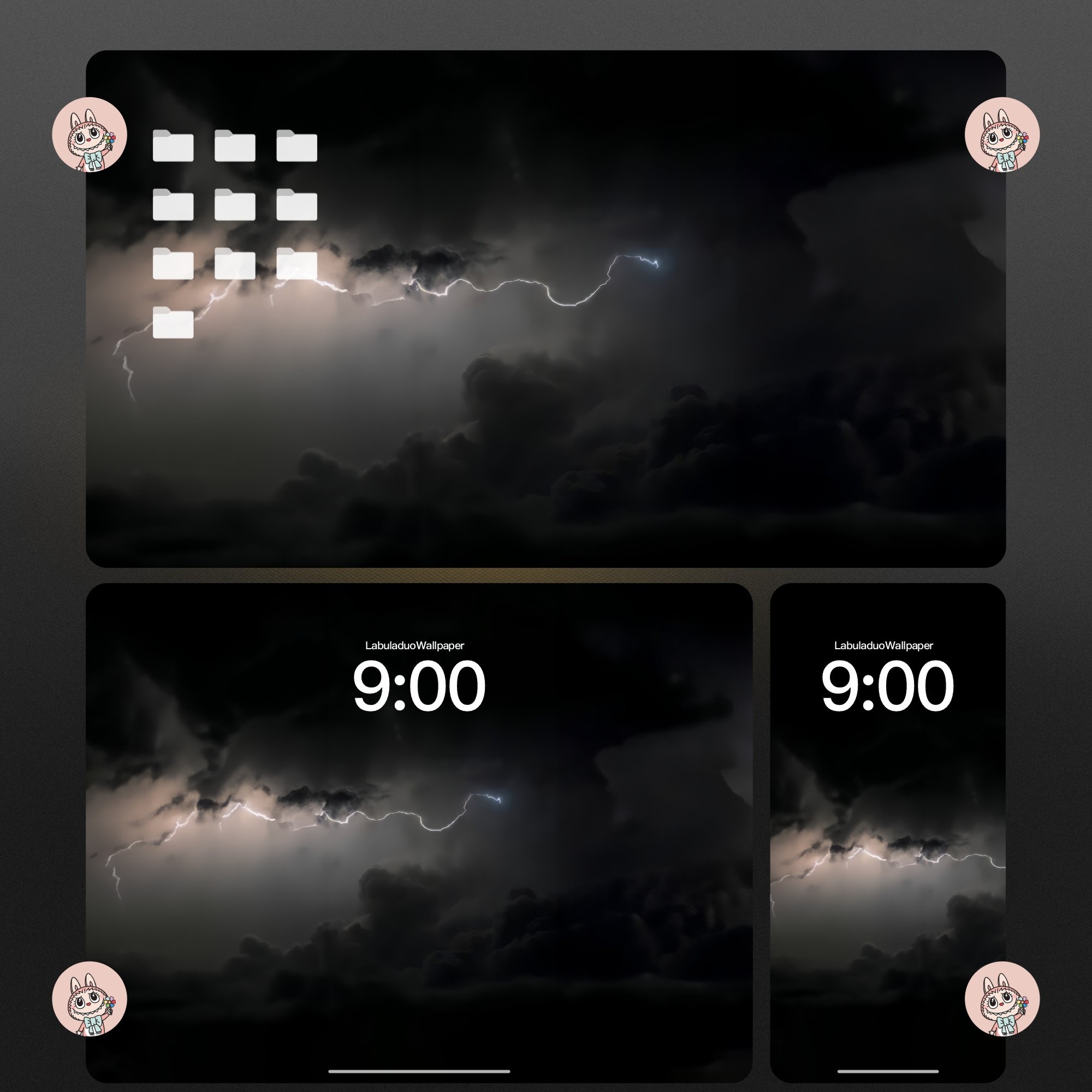 75张|4K超清壁纸 雷雨天 风景氛围感iPad平板电脑苹果手机壁纸