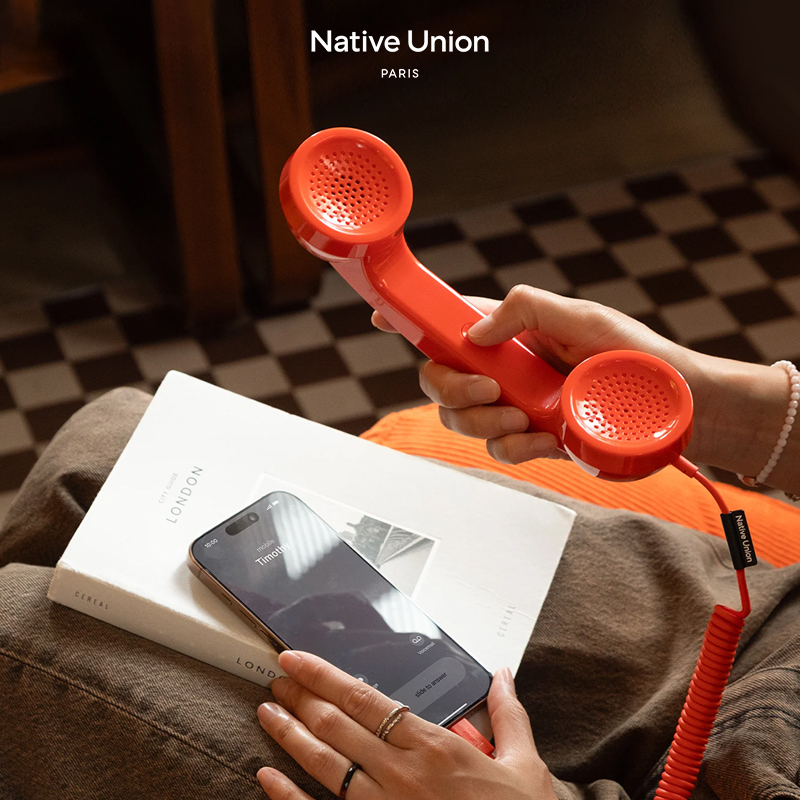 H的礼物清单丨「国际设计奖」Native Union POP时尚复古电话听筒