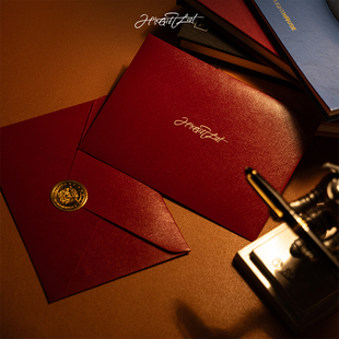 H的礼物清单「专属手写定制」祝福语中/英文艺术字烫金明信片贺卡