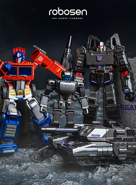 H的礼物清单丨美国「正版授权」乐森Robosen x变形金刚擎天柱玩具