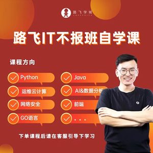 Python/Go/Java/Linux人工智能数据分析前端测试网络安全超市卡