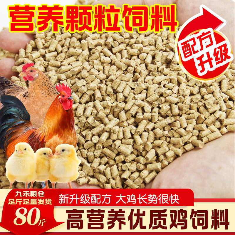 20斤中大鸡饲料8喂鸡鸭通