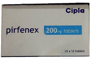 cipla吡非尼酮200mg*150粒特发性肺间质纤维化【内部链接勿拍!】