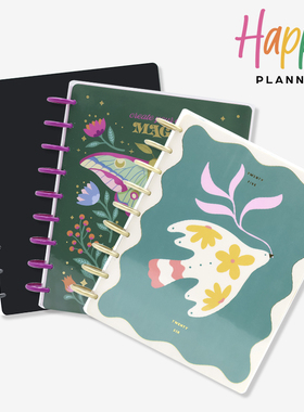 HAPPYPLANNER 2025 【SPR-BTS本子合集】计划手账活页可拆卸时间规划120g双胶纸计划本