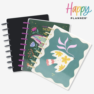 BTS本子合集 SPR 计划手账活页可拆卸时间规划120g双胶纸计划本 2025 HAPPYPLANNER