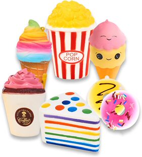 Slow Rising squishie Kawaii food Squishy Toys慢回弹发泄玩具