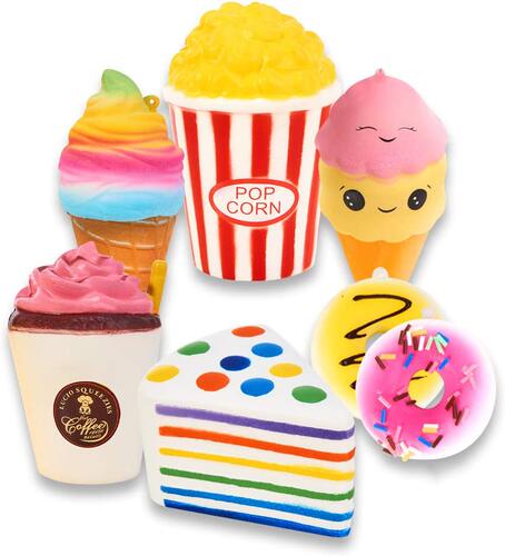 慢回弹玩具汉堡蛋糕Squishy
