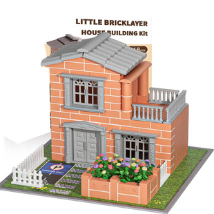Mini House Building Kit bricks house Block Toys Construction