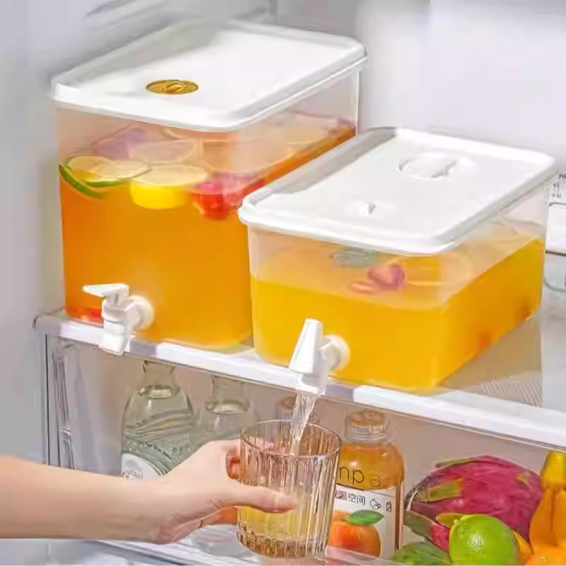 奶茶桶摆摊商用酸梅汤容器饮料水果桶带龙头大容量冰冷水壶柠檬桶