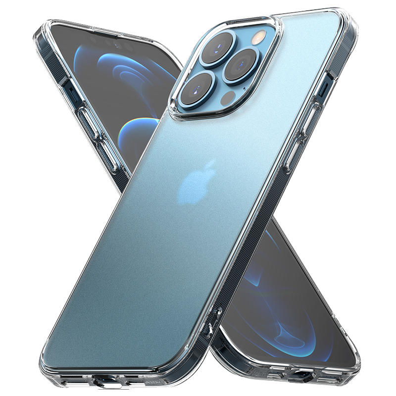 韩国RingKe适用苹果iPhone 14/Pro/Max/Plus透明磁吸手机壳哑光13/mini