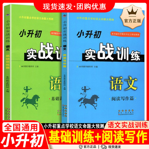 小升初语文阅读写作篇+基础训练