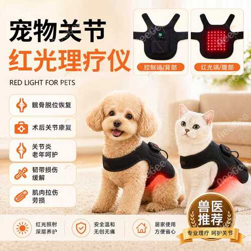 宠物红光理疗猫狗术后康复理疗仪