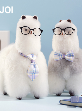 【学院系列】INJOI秘鲁真羊驼毛玩偶手工毛绒玩具公仔新年礼物