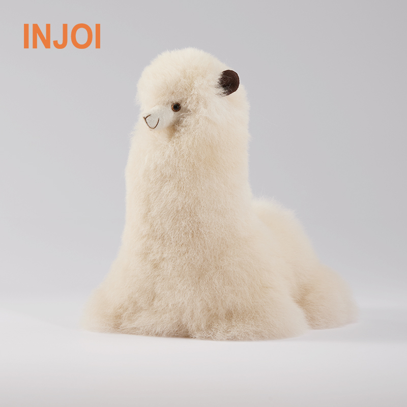 秘鲁羊驼毛手工制作超软触感公仔