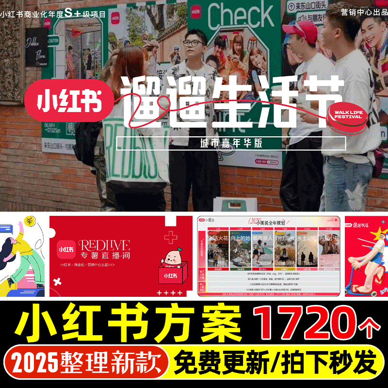 2025新品4A广告小红书达人策略博主品牌全案传播营销策划PPT方案