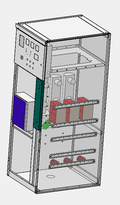 电气柜600套钣金solidworks三维机械设备图纸配电柜电控柜3d图纸
