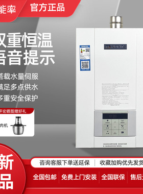 NORITZ/能率GQ-16D2AFEX恒温水量伺服器智能强排式16升燃气热水器