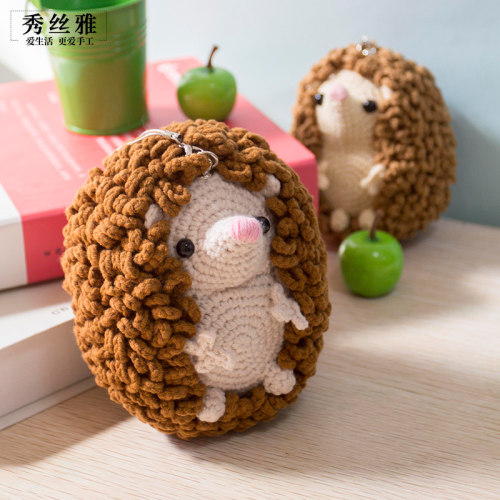 秀丝雅手工编织书包挂