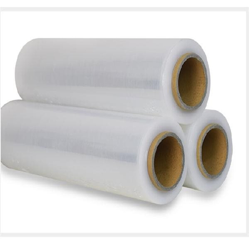 塑料薄膜膜工业用保鲜膜大卷打包膜围膜包装pe缠绕膜50cm拉伸膜