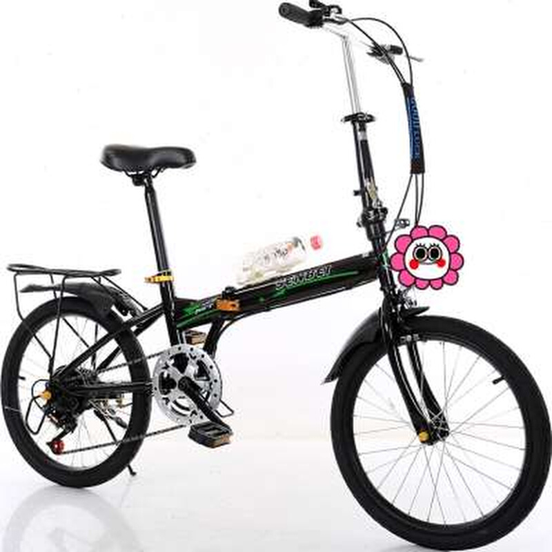 森贝折叠自行车单车超轻可携式变速20寸男女学生成人小孩大人自行