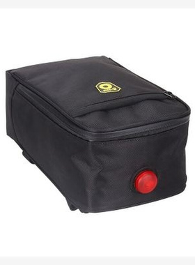 。双层户外尾包后尾箱旅游摩托耐用山地自行车后座架包灰色箱包肩