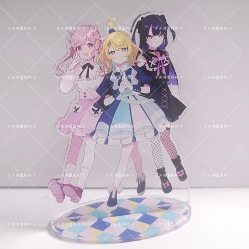 tuyuツユ周边アンダーキッズUnderKidsアンダーヒロイン立牌12cm