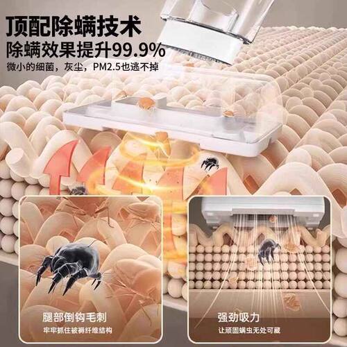 2026新款吸尘器家用大吸力无线小型手持地毯扫吸一体机超静音强力