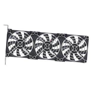 超薄型通用台式机电脑超静音显卡散热器伴侣机箱PCI显卡风扇8 9CM