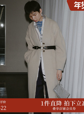 AMERI 春UNDRESSED系列时尚休闲轻薄面料保暖大衣02120750200