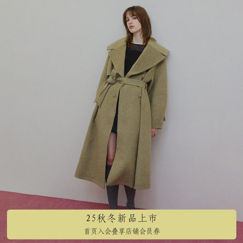 AMERI翻领大衣外套系列