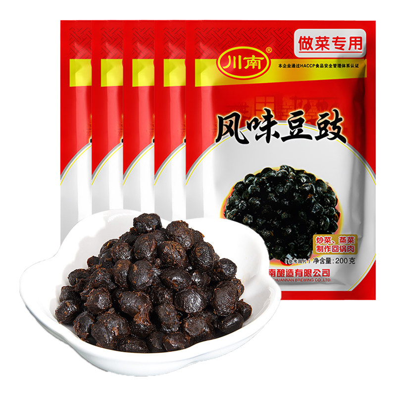 川南风味豆豉200g四川特产干湿豆鼓袋装酱香味型炒菜佐料火锅调料,粮油调味/速食/干货/烘焙,火锅调料,淘宝优惠券,粉丝福利购,淘宝优惠卷