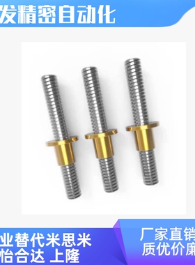 LHP06-D12 D14 D16-L100 L200 L300L400L500-T5-S5-Q8-E4梯形丝杆