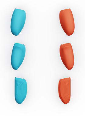 Skull & Co. 专用替换握把 skullco骷髅雾鸦savage raven 适用NS2/NS OLED GripCase/JoyGrip/NeoGrip