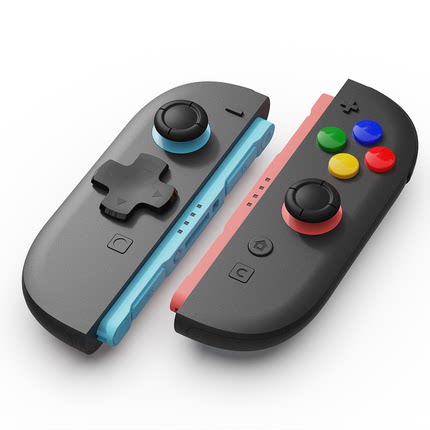 Skull & Co. 任天堂Switch2/OLED D-PAD彩色按键帽 skullco骷髅雾鸦savage raven NS2代 配件贴 按键贴纸