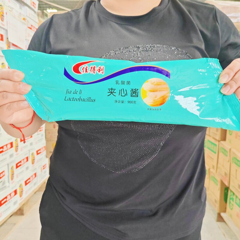 佳得利乳酸菌夹心酱900g烘焙商用甜品面包吐司蛋糕麻薯夹心馅料