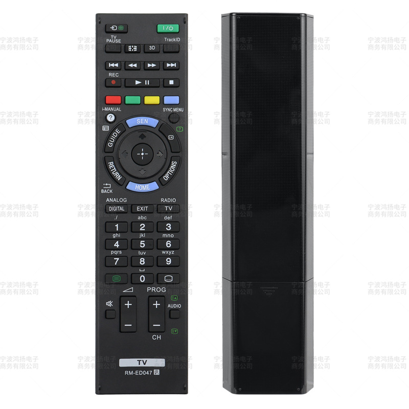 适用于索尼液晶电视机遥控器RM-ED047  英文遥控器
