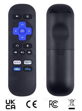 ROKU SLING 通用遥控器 适用roku1/2/3/XD/XS/LT/HD/N1/Expre ss1