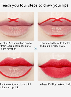 Sale 20 Color Matte Lipstick Lip Liner 2 in 1 Makeup