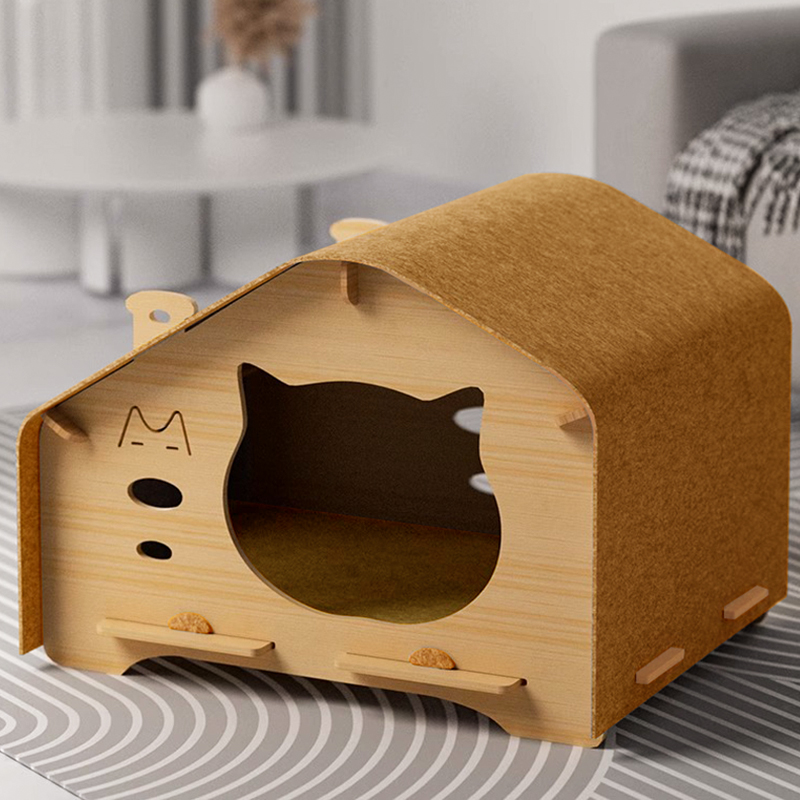猫窝冬季保暖封闭式睡觉屋房子