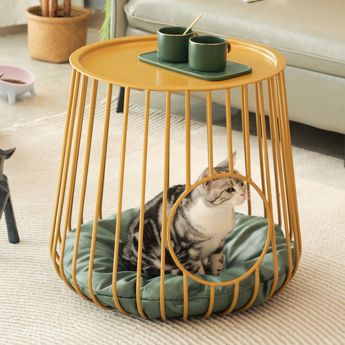 边几猫窝茶几猫窝猫笼子人猫共用
