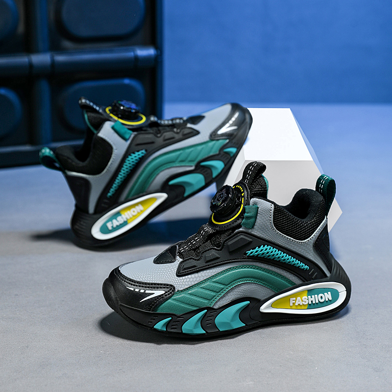 ABCKings外贸库存处理休闲鞋儿童春秋网面透气男童轻便防滑运动鞋