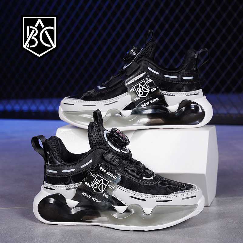 防滑透气软底男童防臭跑步鞋