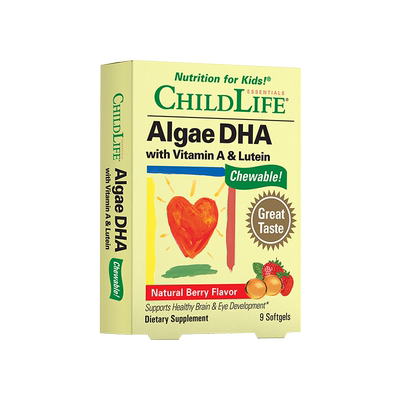 CHILDLIFE藻油DHA美国软胶囊补脑