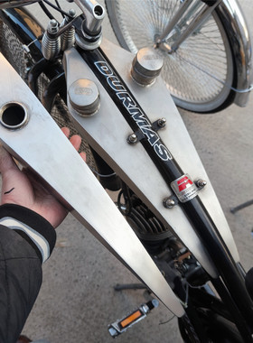 燃油机车改装油箱Twin Tank Set S.S Motorised Bike Retrofit