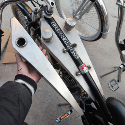 燃油机车改装油箱Twin Tank Set S.S Motorised Bike Retrofit