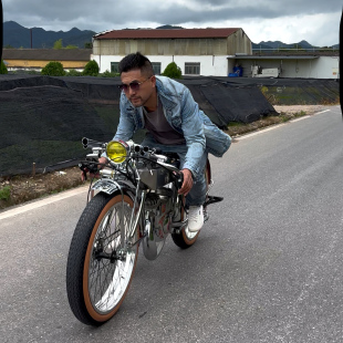 麦克斯 The 疯狂 Max 高端私人定制蒸汽朋克自行车私人藏品 Mad