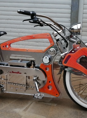 大黄蜂电动车自行车两用 高端私人定制Steam Punk Bumblebee AOK