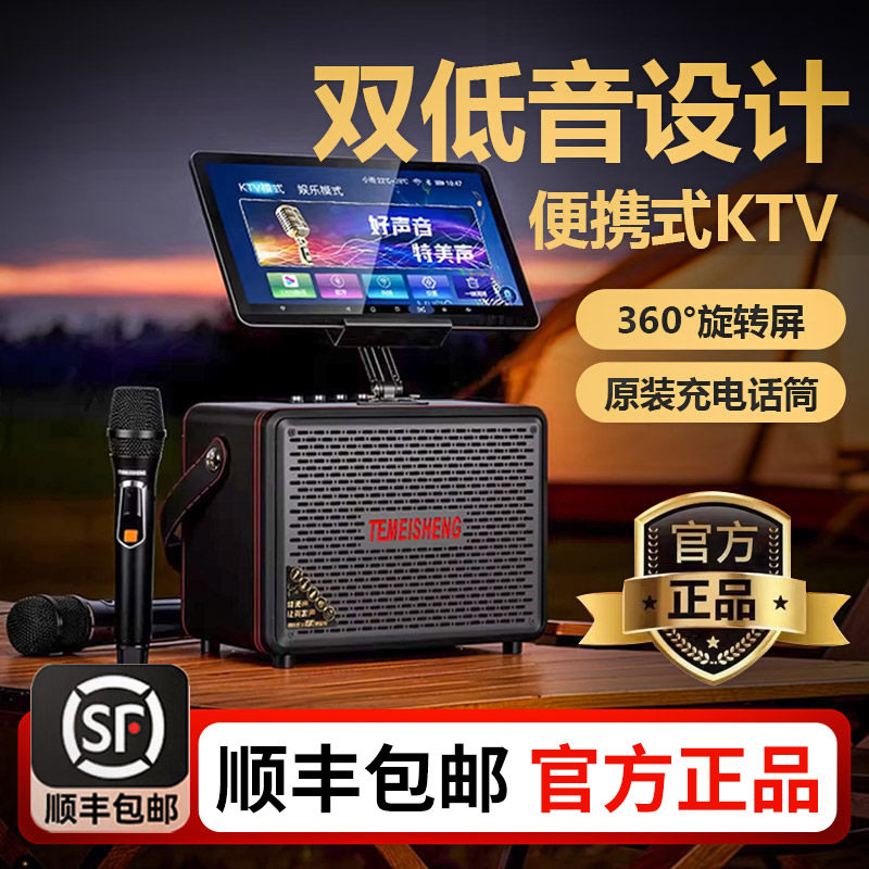 特美声T5户外k歌音响广场