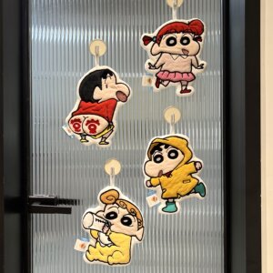 蜡笔小新擦手巾吸水毛巾抹布手帕化妆室浴室厨房壁挂珊瑚绒不掉毛