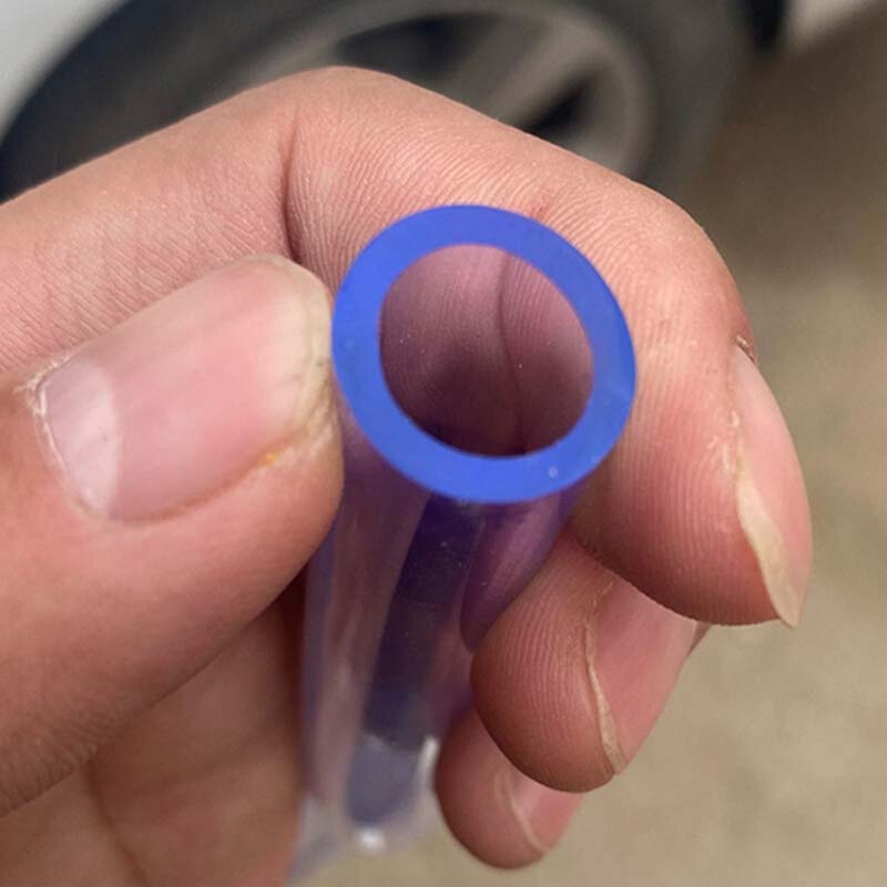 地暖清洗机专用高压管家用园林浇花洗车喷头牛筋软管水管透明4分